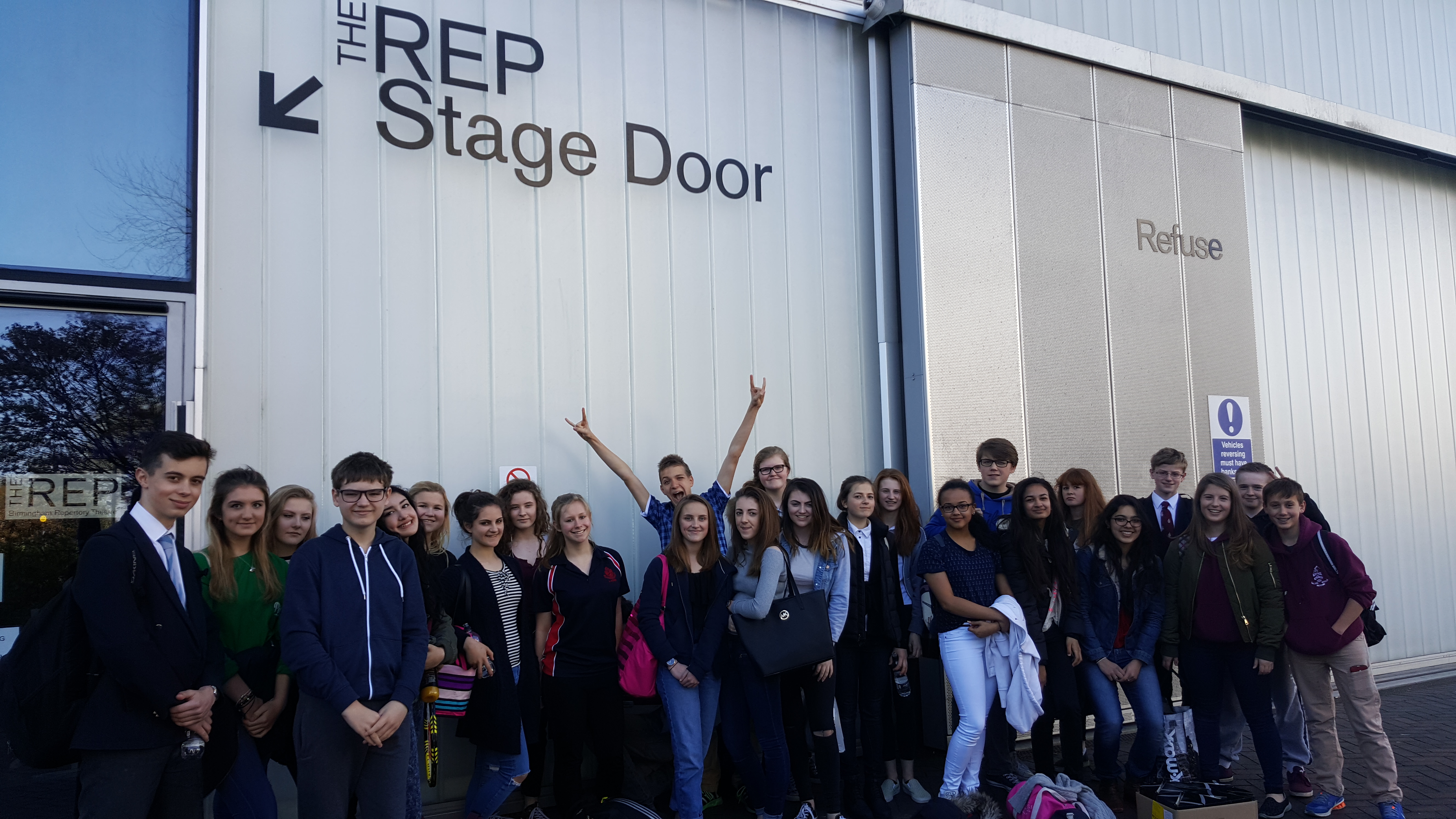 Fourth Form Production of 'The Musicians' at the Birmingham REP, 4th May 2016